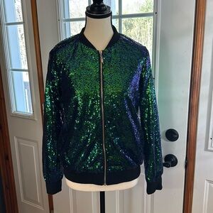BNWT Kancy Kole Sequin Jacket